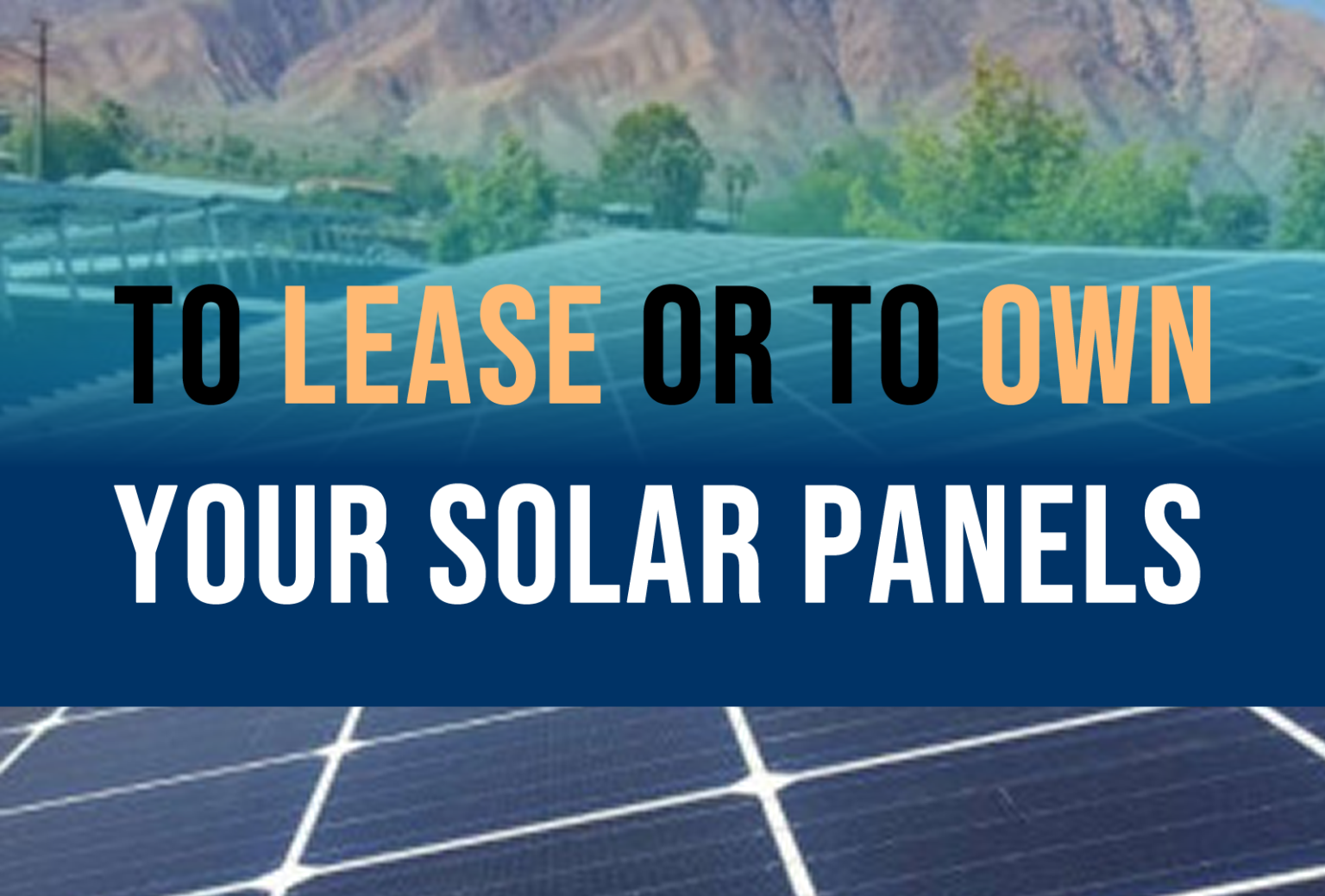 Residential Solar Lease